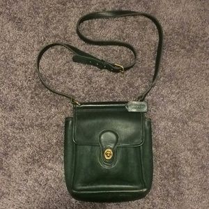 Coach Hunter Green Crossbody Bag- USED